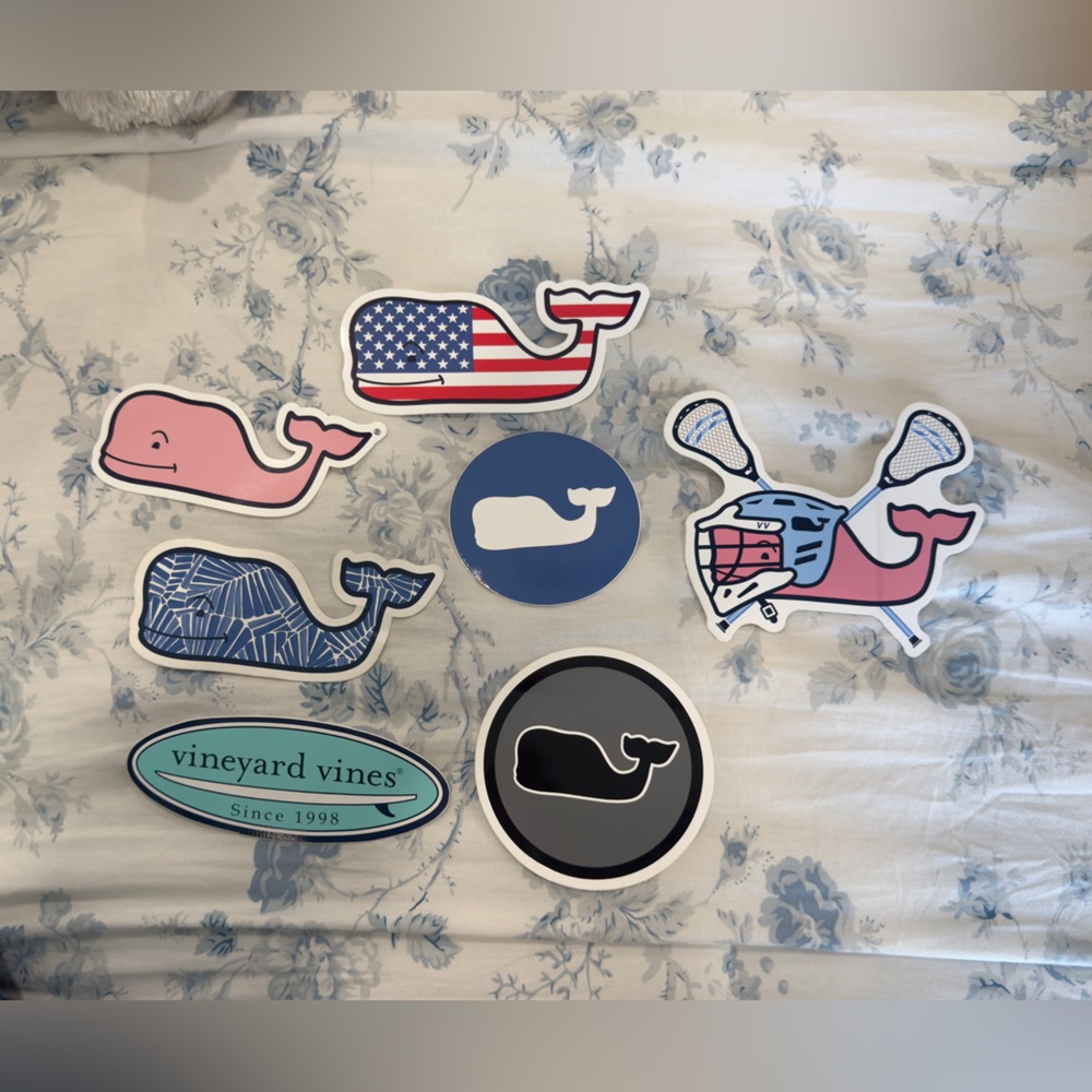 Vineyard Vines Stickers | 7 pieces